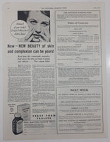 1933 The Saturday Evening Post Reo Self-Shifter 10 1/4" x 13 5/8" Magazine Print Ad