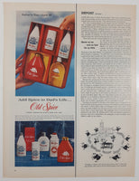 1961 Oldsmobile Starfire Sports Convertible 10 1/4" x 13 3/4" Magazine Print Ad