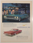 1960 Oldsmobile Super 88 Holiday Sport Sedan and 1960 Dynamic 88 Holiday SceniCoupe 10 1/4" x 13 3/4" Magazine Print Ad