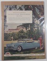 1955 Oldsmobile Holiday 88 Body By Fisher 10 1/8" x 13 3/4" Magazine Print Ad