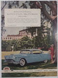 1955 Oldsmobile Holiday 88 Body By Fisher 10 1/8" x 13 3/4" Magazine Print Ad