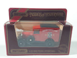Vintage Matchbox Models of Yesteryear Y-22 1930 Model 'A' Ford Van Canada Post Red and Black Die Cast Toy Car Vehicle New in Box