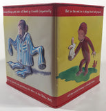 Schylling Curious George Classic Jack In The Box Embossed Tin Metal Toy