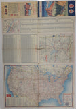 Vintage 1952 Chevron RPM Idaho Points Of Interest and Touring Map 18" x 26 1/2"