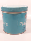Vintage Early 1970s Player's Navy Cut Cigarette Tobacco Blue Tin Can