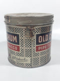 Vintage Imperial Tobacco Canada D. Ritchie & Co Old Chum Pipe Tobacco Tin Can