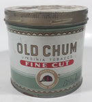 Vintage Imperial Tobacco Canada D. Ritchie & Co Old Chum Fine Cut Virginia Tobacco Tin Metal Can