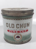Vintage Imperial Tobacco Canada D. Ritchie & Co Old Chum Fine Cut Virginia Tobacco Tin Metal Can