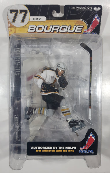 2000 McFarlane Toys NHLPA #77 Ray Bourque 5 1/2" Tall Toy Figure New in Package