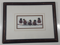 Art Lamay "The Boys" Five Mallard Ducks 15 1/4" x 20 1/4" Framed Wildlife Art Print