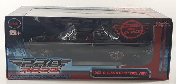 2005 Maisto Pro Rodz 1962 Chevrolet Bel Air Black 1/18 Scale Die