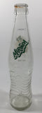 Mirinda 8 3/4" Tall 237mL Embossed Clear Glass Soda Pop Bottle