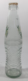 Mirinda 8 3/4" Tall 237mL Embossed Clear Glass Soda Pop Bottle