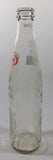Sidral Mundet 9 1/4" Tall 12 Fl Oz 355mL Embossed Clear Glass Soda Pop Bottle
