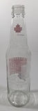 The Pop Shoppe Grape 9" Tall 355mL Clear Glass Soda Pop Bottle