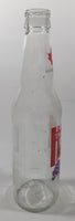 The Pop Shoppe Grape 9" Tall 355mL Clear Glass Soda Pop Bottle