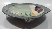 Vintage O.S.K. Line Japanese Hand Painted Lacquerware Bowl Dish