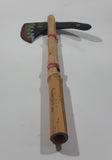 Tomahawk with Rubber Blade and Bamboo Shaft 13" Long Toy Native Weapon