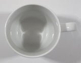 Denny's Bah-Humbug! Christmas Themed White 3 3/4" Tall Ceramic Coffee Mug Cup