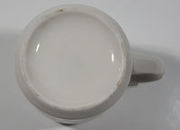 Denny's Til Dawn Tired Moon Face 3 3/4" Tall Ceramic Coffee Mug Cup