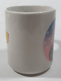 Denny's "I Would Have Preferred Something Cold." Snowman Themed 3 3/4" Tall Ceramic Coffee Mug Cup Chip On Rim