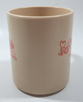 Rare Vintage Ricky's Pancake House Restaurants 3 3/4" Tall Plastic Coffee Mug Cup