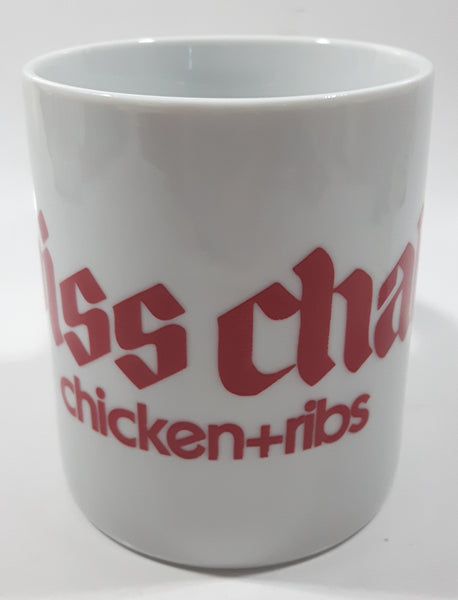 Swiss Chalet Chicken + Ribs 3 3/4" Tall Ceramic Coffee Mug Cup