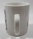 Vintage Sears Restaurants Santa Claus Christmas Themed 3 3/4" Tall Ceramic Coffee Mug Cup