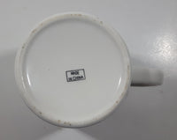 Vintage Sears Restaurants Santa Claus Christmas Themed 3 3/4" Tall Ceramic Coffee Mug Cup