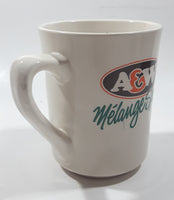 A & W Special Blend 3 3/4" Tall Ceramic Coffee Mug Cup