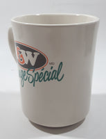 A & W Special Blend 3 3/4" Tall Ceramic Coffee Mug Cup