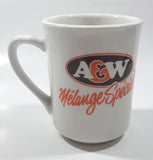 A & W Special Blend 3 3/4" Tall Ceramic Coffee Mug Cup