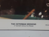 Vintage 1983 Twentieth Century Fox The Osterman Weekend 11" x 14" Movie Cinema Theater Lobby Card #4