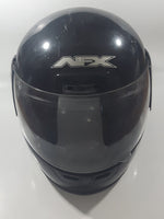 AFX FX-10Y DOT Black Youth Size 10 Motor Bike Helmet USED