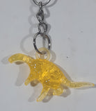 Translucent Yellow T-Rex Tyrannosaurus Rex Dinosaur Miniature 3/4" x 1 1/4" Key Chain