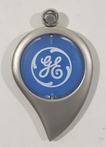 GE General Electric Water Drop Shaped 1 1/4" x 2" Key Chain Pendant