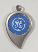 GE General Electric Water Drop Shaped 1 1/4" x 2" Key Chain Pendant