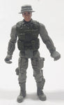 Chap Mei Style Man In Grey with Hat 4" Tall Toy Action Figure