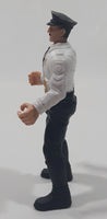 Chap Mei Police Force Series Police Officer White Shirt 3 3/4" Tall Toy Action Figure No Accessories