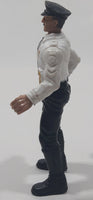 Chap Mei Police Force Series Police Officer White Shirt 3 3/4" Tall Toy Action Figure No Accessories