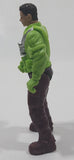 Chap Mei Dino Valley Bright Green Top Brown Pants 4" Tall Toy Action Figure