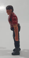 Bass Pro Shops Fisherman in Red Shirt 3 7/8" Tall Toy Action Figure