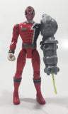 2004 Bandai BVS Power Rangers SPD Cyber Arm Red Ranger 5 3/4" Tall Toy Action Figure