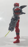 2004 Bandai BVS Power Rangers SPD Cyber Arm Red Ranger 5 3/4" Tall Toy Action Figure