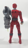 2004 Bandai BVS Power Rangers SPD Cyber Arm Red Ranger 5 3/4" Tall Toy Action Figure