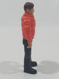 Rescue Orange Jacket Black Pants 3" Tall Toy Action Figure