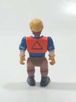 Little Tikes Construction Worker 3 1/8" Tall Toy Action Figure