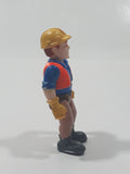 Little Tikes Construction Worker 3 1/8" Tall Toy Action Figure