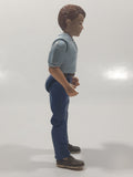 1998 Fisher Price Loving Family Dad Father in Blue and Light Blue 6" Tall Toy Action Figure