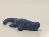 Dark Blue Rubber Lizzard 2 1/4" Long Toy Figure